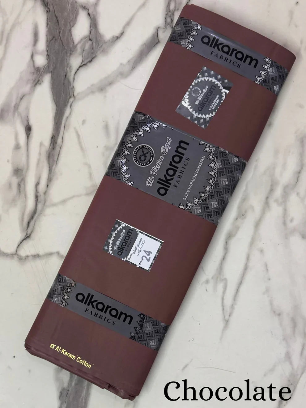 Chocolate Al Karam Cotton