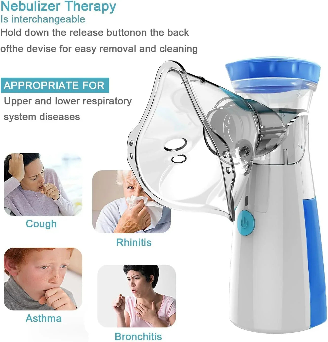 Portable Mini Nebulizer ( For Kids & Adults)