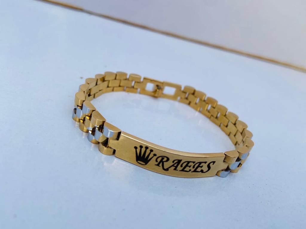 Engraved  Name Bracelet