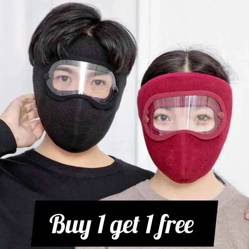 Winter Warm Mask Face Shield Anti Fog Buy 1 get 1 Free